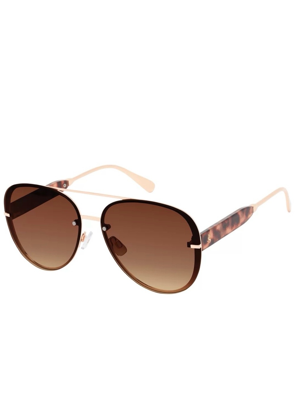 Jessica Simpson Rimless Aviator Sunglasses.  NWT